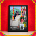 Trendy calendar frame by framista
