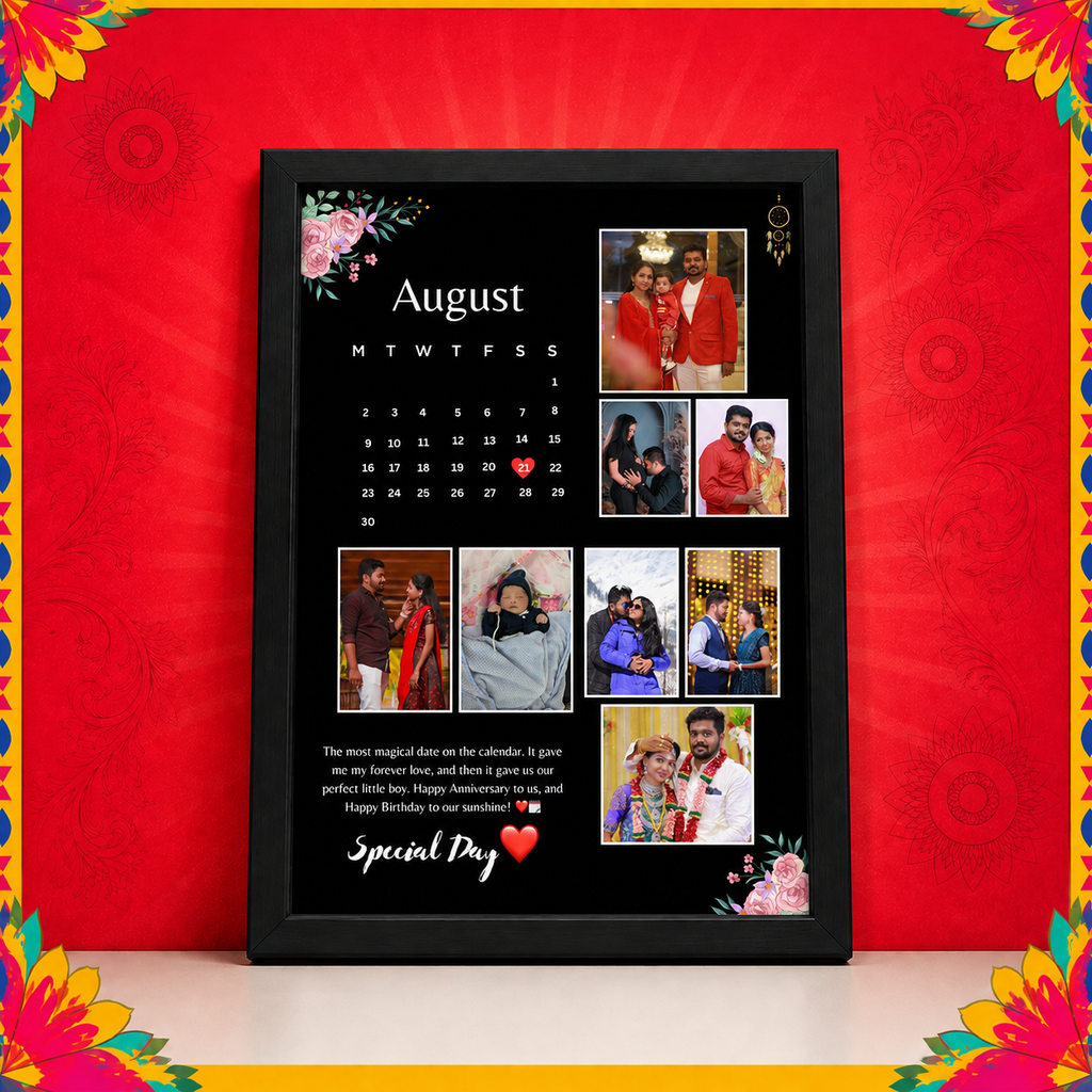 Calender frame by framista