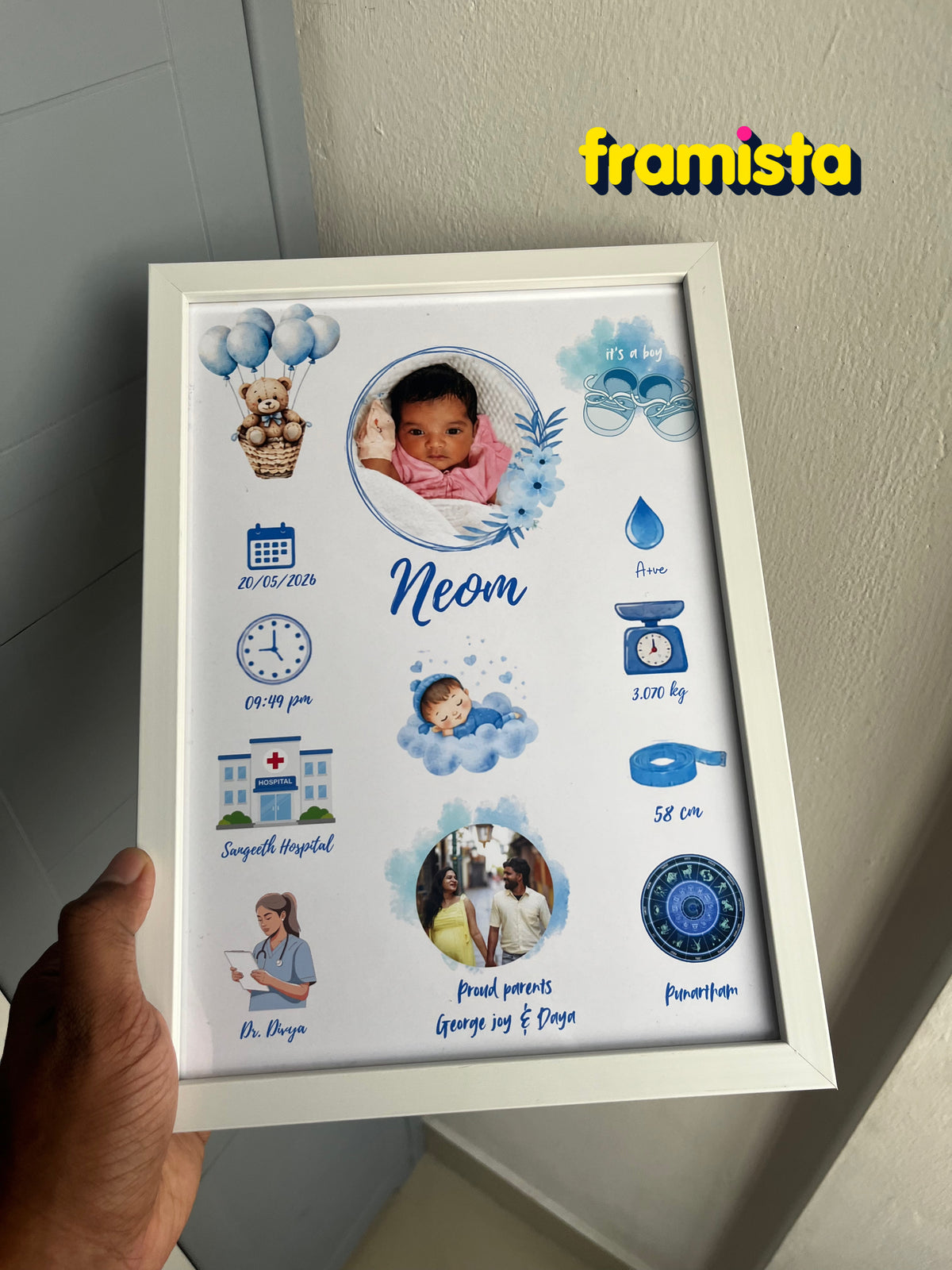 Baby frame